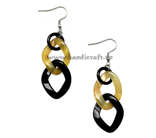 Horn earrings