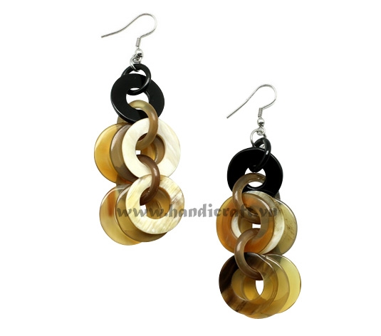 Horn earrings