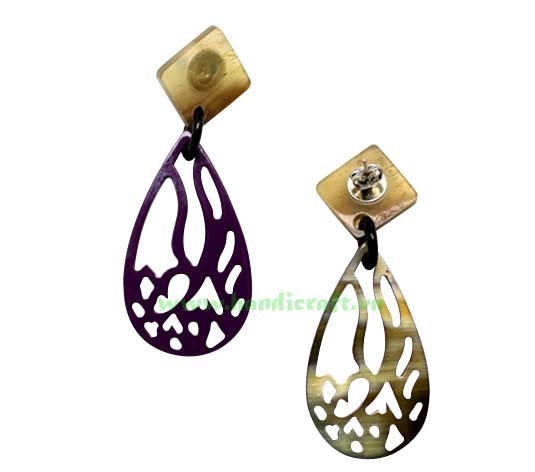 Horn earrings