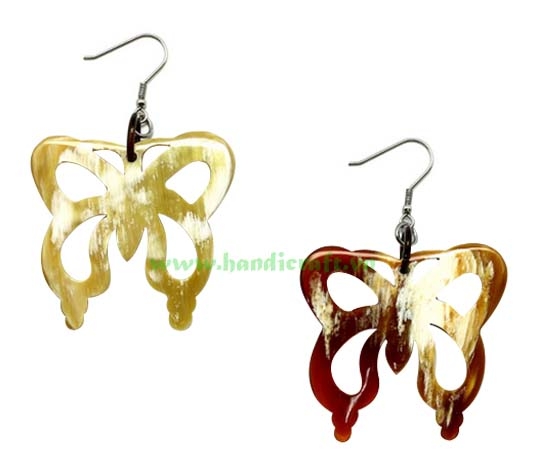 Horn earrings