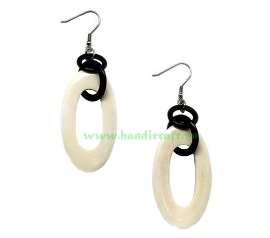 Horn earrings