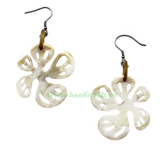 Horn earrings