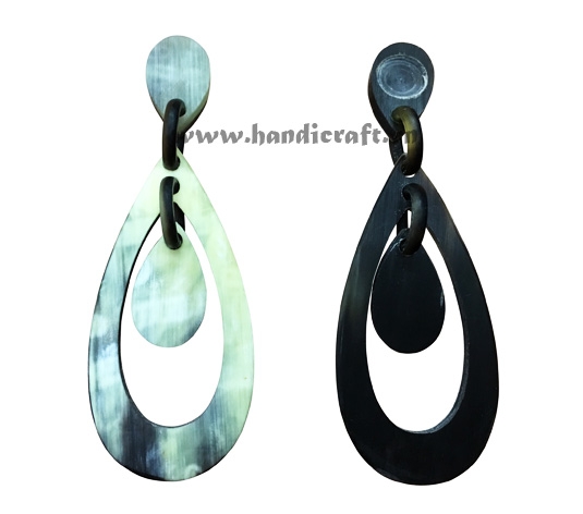 Horn earrings