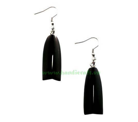 Horn earrings