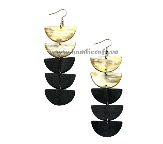 Horn earrings