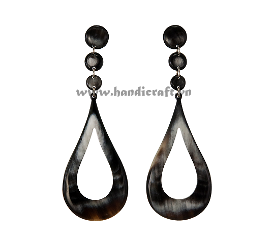 Horn earrings