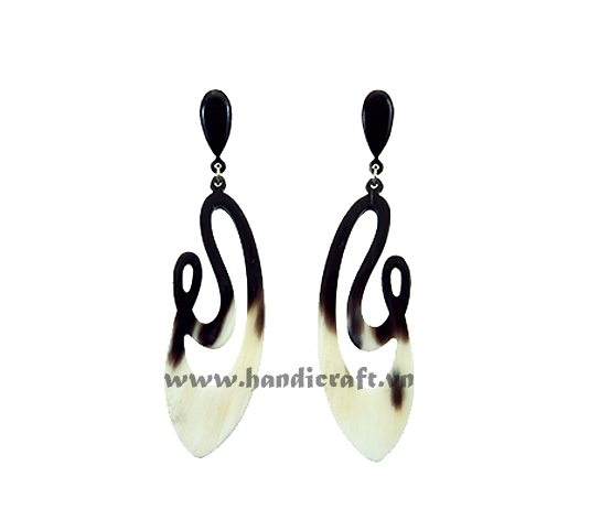 Horn earrings