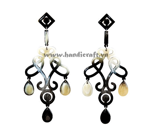 Horn earrings