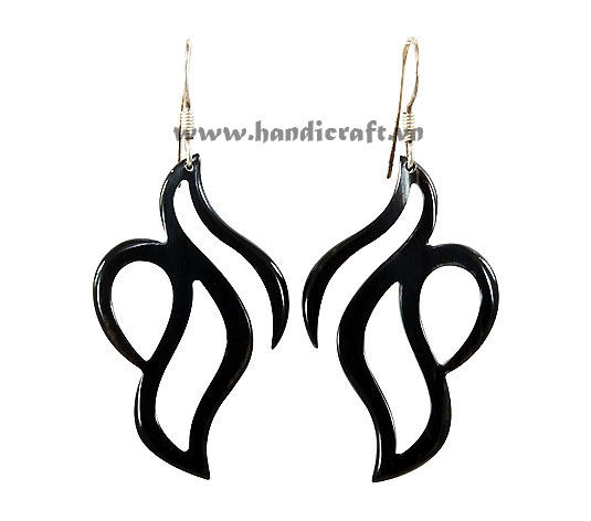 Horn earrings