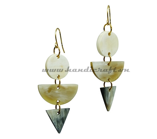 Horn earrings