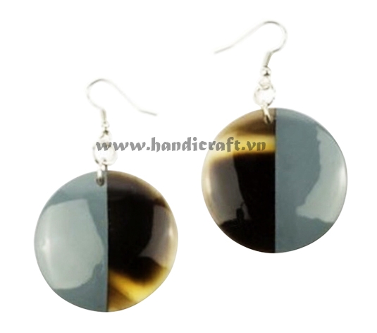 Horn & Lacquer earrings