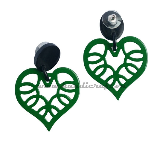 Horn & Lacquer earrings