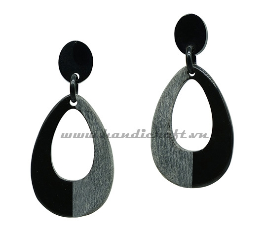 Horn & Lacquer Earrings