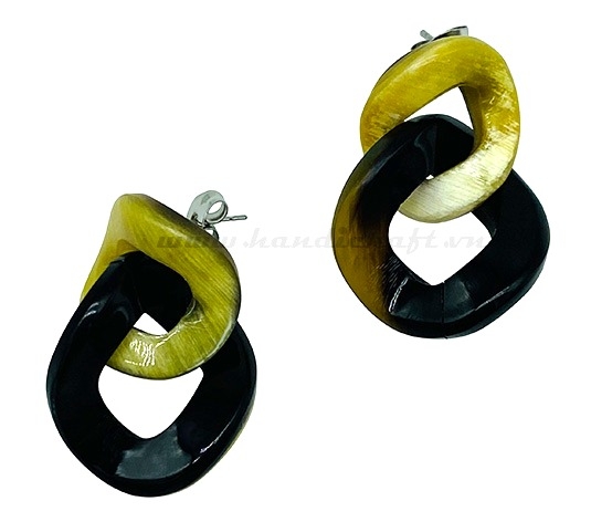Natural Horn Earrings