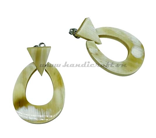 Natural Horn Earrings