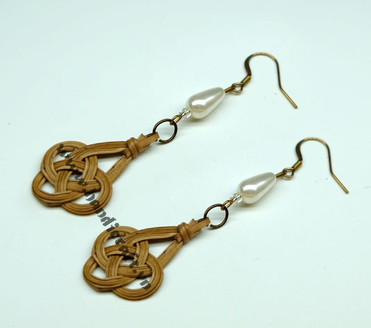 Rattan Earrings