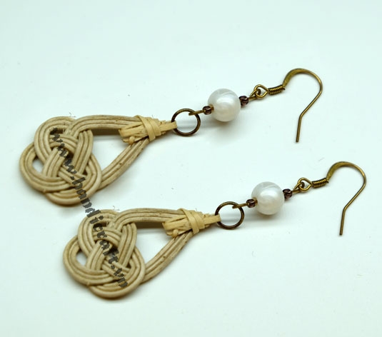 Rattan Earrings