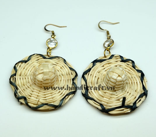 Rattan Earrings