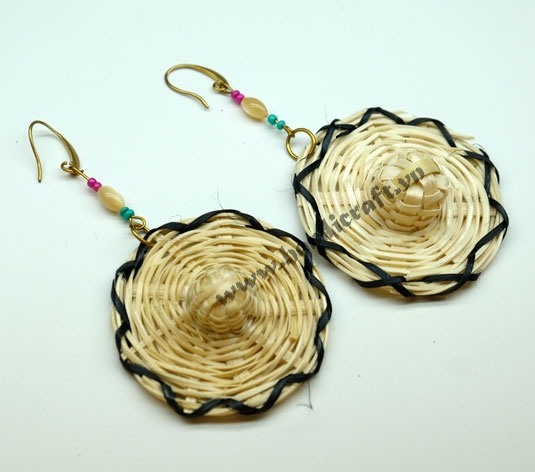 Rattan Earrings