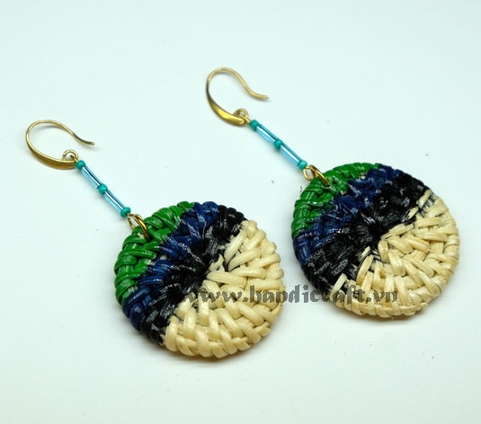 Rattan Earrings