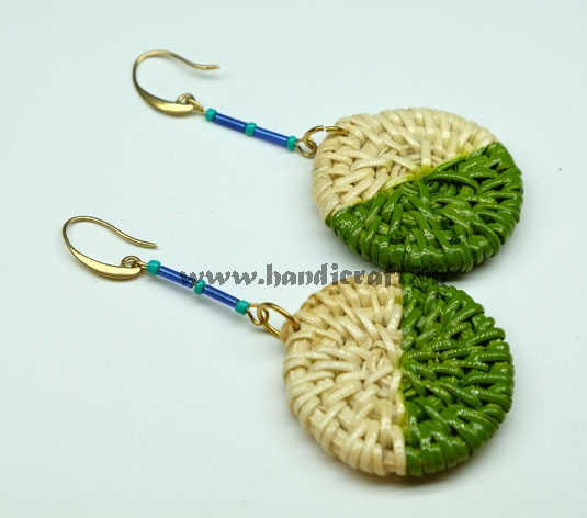 Rattan Earrings