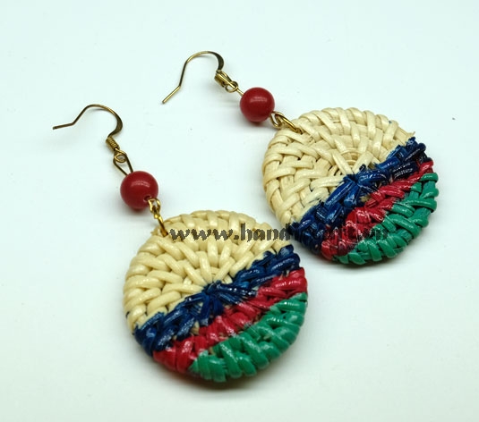 Rattan Earrings