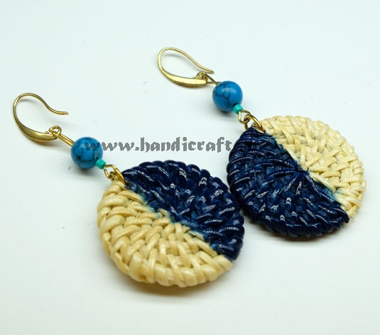 Rattan Earrings