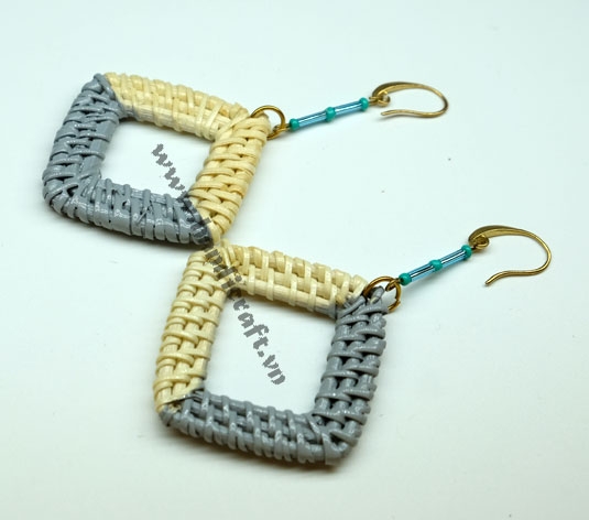 Rattan Earrings