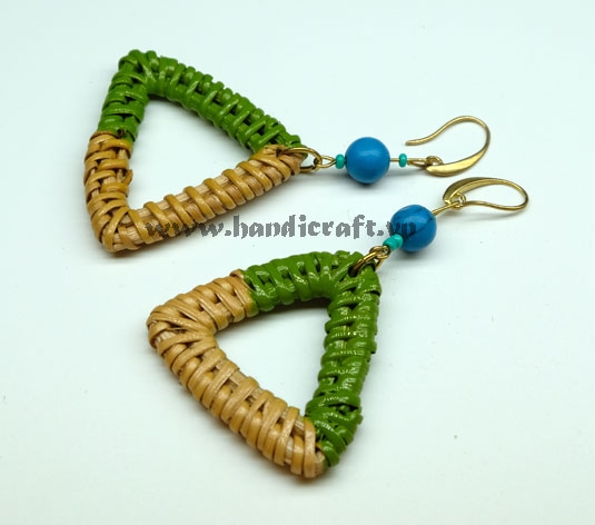 Rattan Earrings