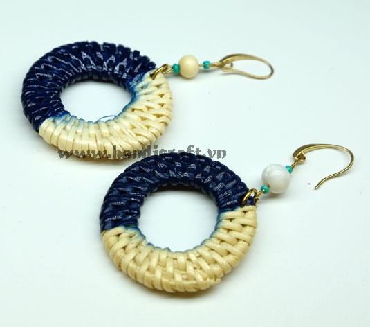 Rattan Earrings