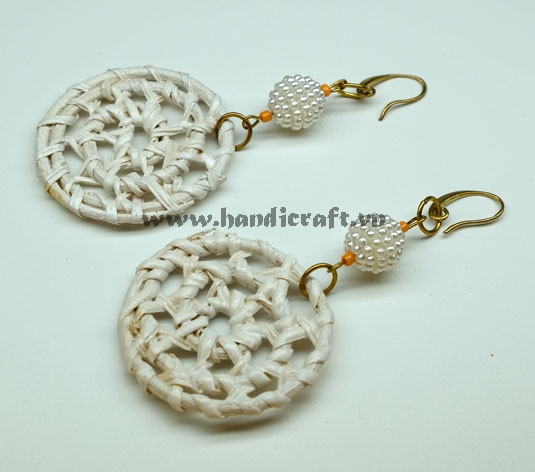 Rattan Earrings