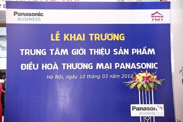 Khai trương Trung tâm Giới thiệu Sản phẩm Điều hòa thương mại Panasonic đầu tiên tại Việt Nam