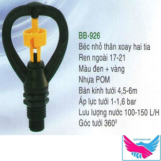 Béc tưới vảy 926