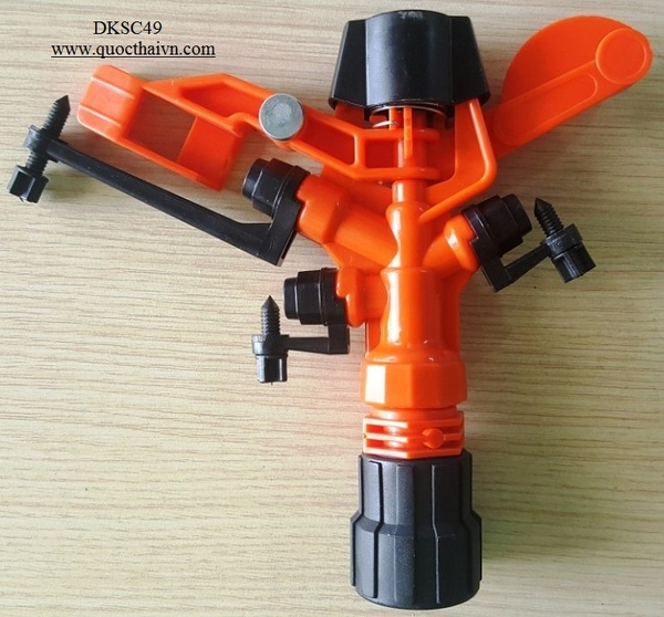 Béc tưới DKSC49 cánh đập 3 tia RT34