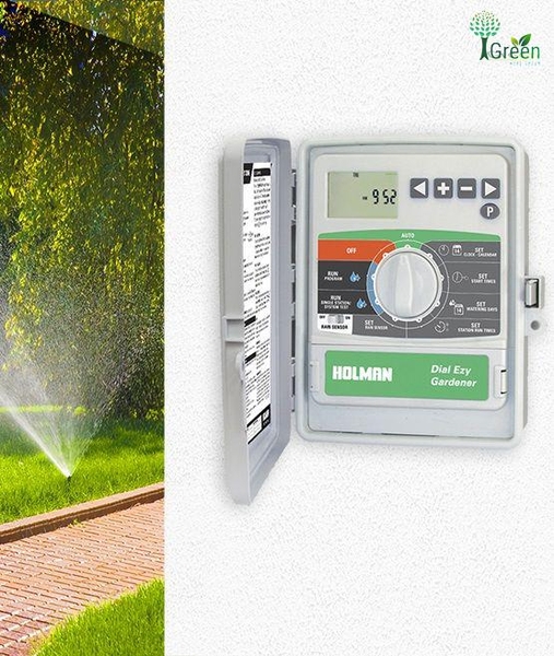 Hộp điều khiển tưới cây 4 kênh Dial Ezy Holman – Úc