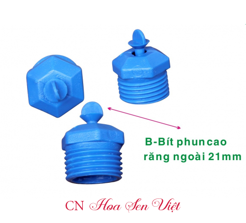 Béc bít phun cao vít nhựa BC-bít POM RN21