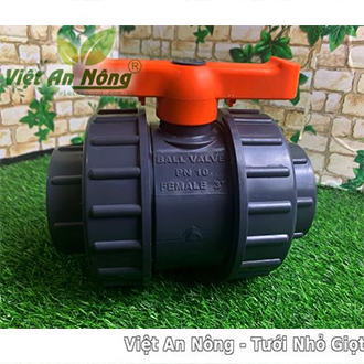 Van cầu rắc co hai đầu ren phi 76mm - Automat