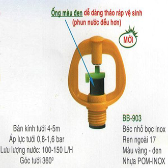 Béc tưới nhỏ 903