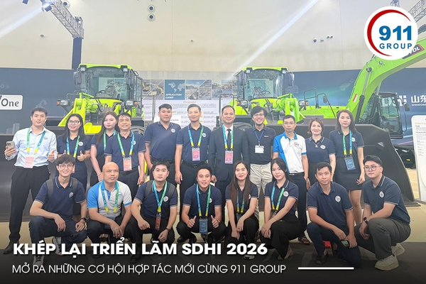 KHÉP LẠI TRIỂN LÃM SDHi 2026 – MỞ RA NHỮNG CƠ HỘI HỢP TÁC MỚI CÙNG 911 GROUP