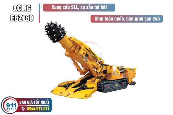 Máy khai thác mỏ XCMG tải trọng 47 Tấn. Model: EBZ200R