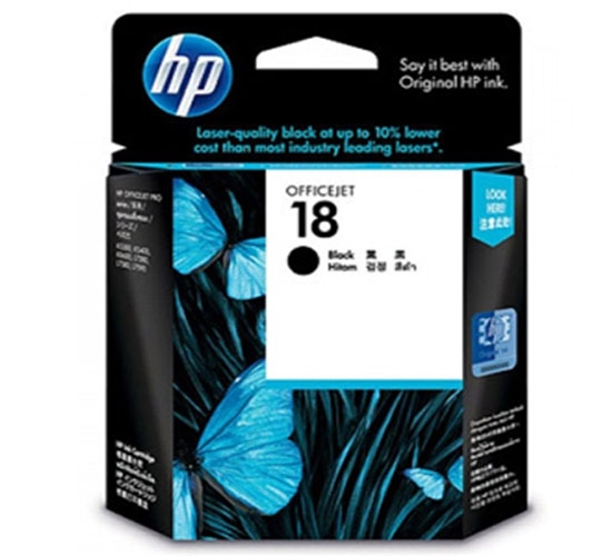 Hộp mực in phun màu HP 18 Black