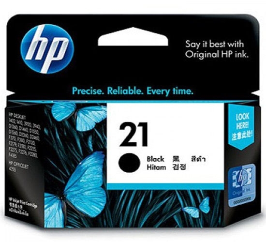 Hộp mực in phun màu HP 21 Black
