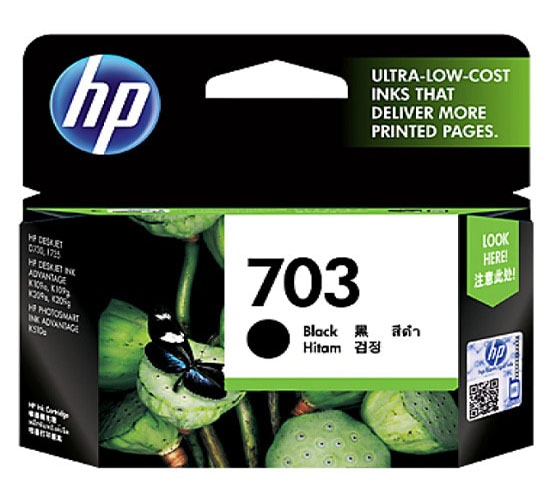Hộp mực in phun màu HP 703 Black