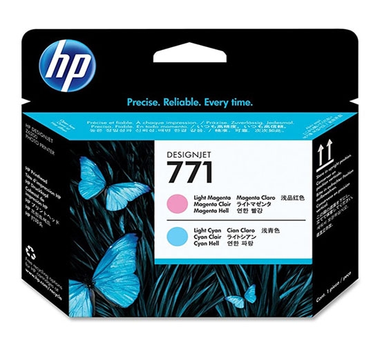 Đầu phun HP 771 Lt Magenta/Lt Cyan