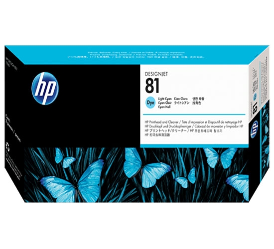 Đầu phun HP 81 Lt Cyan Dye