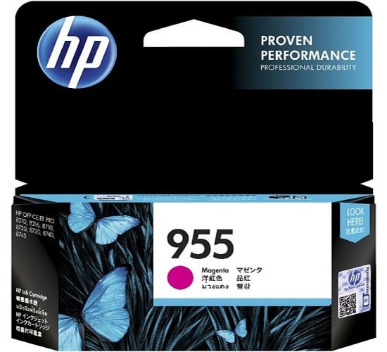Hộp mực in phun màu HP 955 Magenta