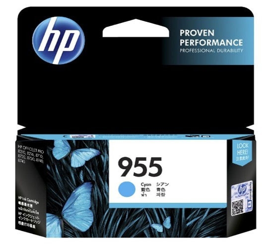 Hộp mực in phun màu HP 955 Cyan