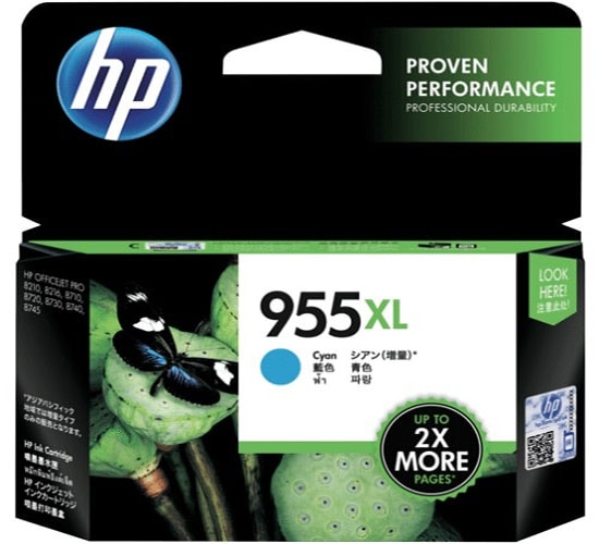 Hộp mực in phun màu HP 955XL Cyan
