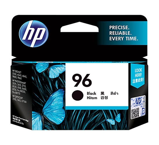 Hộp mực in phun màu HP 96 AP Black