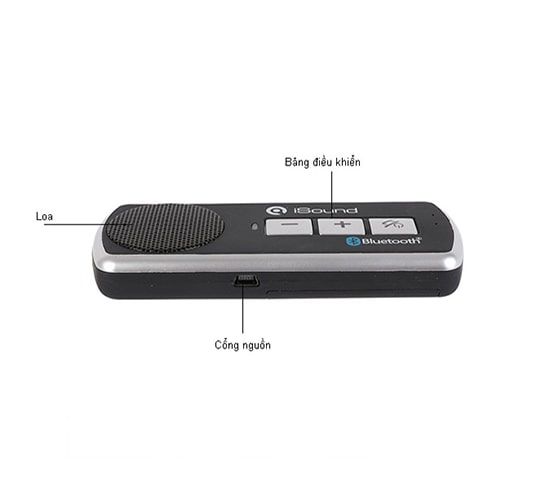 Loa iSound Bluetooth Speakerphone in car